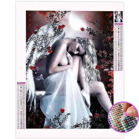 Broderie Diamant Ange qui Pleur | My Diamond Painting