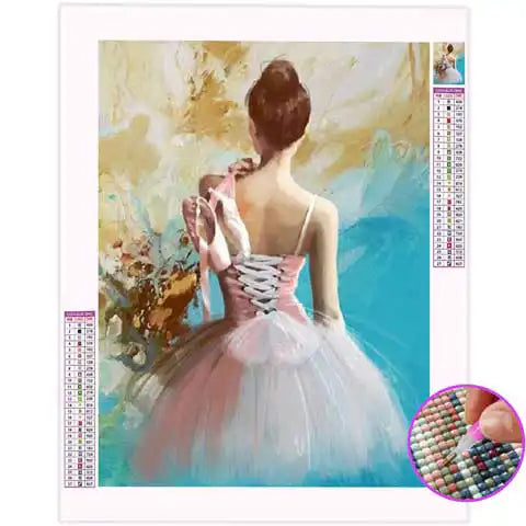 Broderie Diamant Ballerine | My Diamond Painting