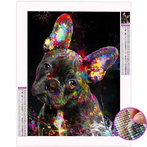 Broderie Diamant Bouledogue Francais | My Diamond Painting