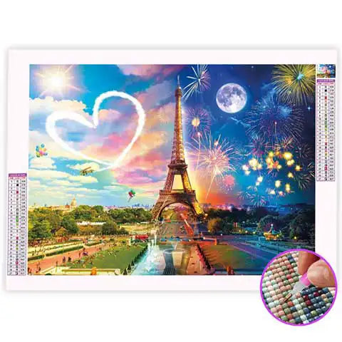 Broderie Diamant Champ de Mars | My Diamond Painting