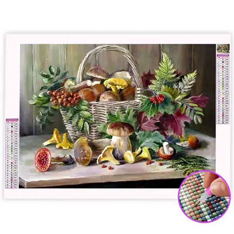 Broderie Diamant Champignon | My Diamond Painting