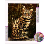 Broderie Diamant Chat Bengal - Vignette | My Diamond Painting