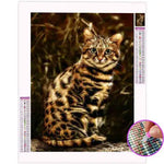 Broderie Diamant Chat Bengal | My Diamond Painting