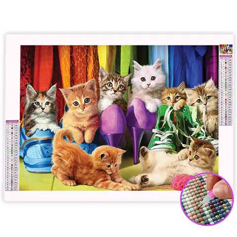 Broderie Diamant Chat Marrant | My Diamond Painting