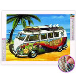 Broderie Diamant Combi Volkswagen - Vignette | My Diamond Painting