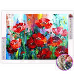 Broderie Diamant Coquelicot - Vignette | My Diamond Painting