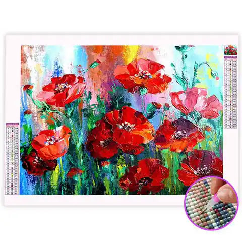 Broderie Diamant Coquelicot | My Diamond Painting