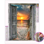 Broderie Diamant Coucher de Soleil sur la Mer - Vignette | My Diamond Painting