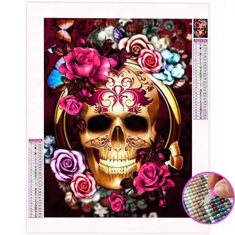 Broderie Diamant Crâne | My Diamond Painting