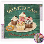 Broderie Diamant Cupcake - Vignette | My Diamond Painting