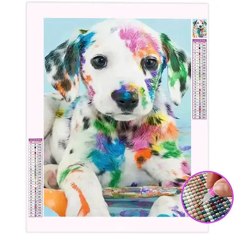 Broderie Diamant Dalmatien