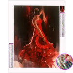 Broderie Diamant Danseuse Flamenco - Vignette | My Diamond Painting