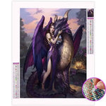 Broderie Diamant Dragon Femme - Vignette | My Diamond Painting