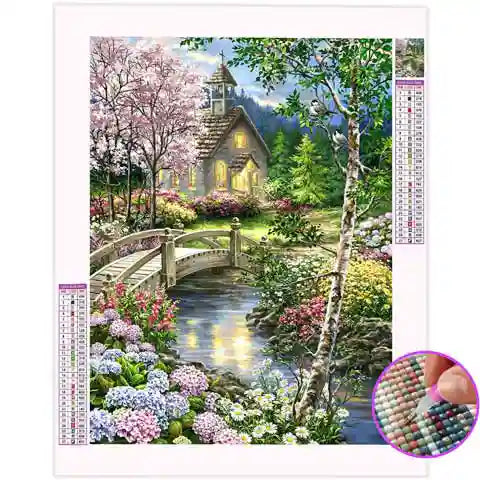 Broderie Diamant Église | My Diamond Painting