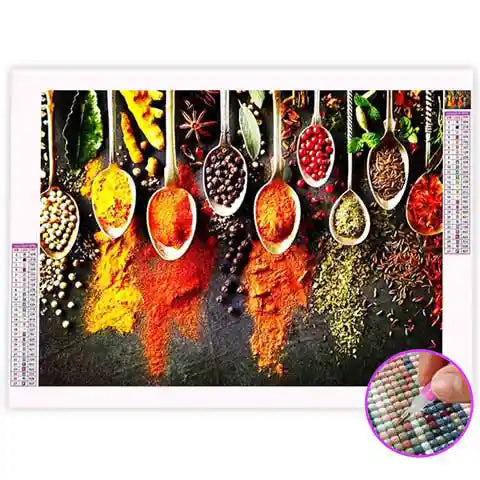 Broderie Diamant Épices | My Diamond Painting