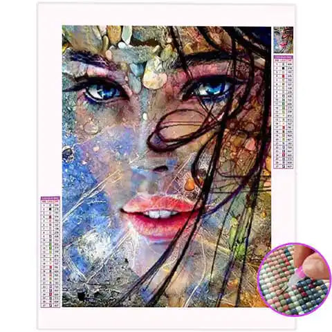 Broderie Diamant Femme Abstrait | My Diamond Painting