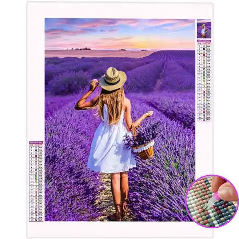 Broderie Diamant Femme Bohème | My Diamond Painting