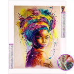 Broderie Diamant Femme Multicolore - Vignette | My Diamond Painting