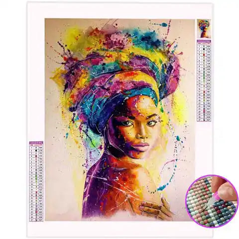 Broderie Diamant Femme Multicolore | My Diamond Painting