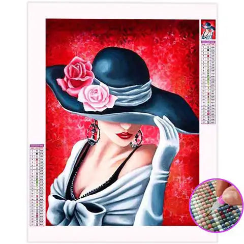 Broderie Diamant Femme Séductrice | My Diamond Painting