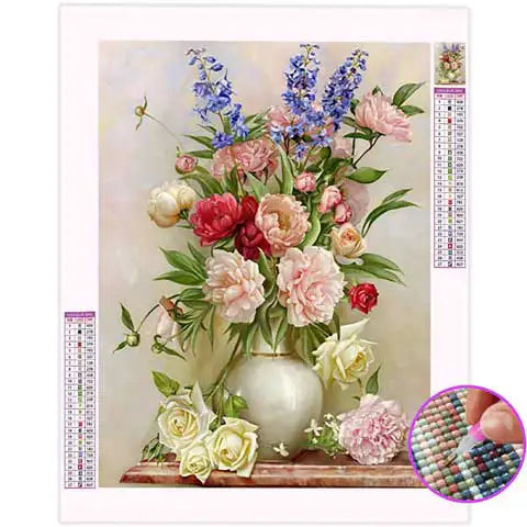 Broderie Diamant Fleur Vintage | My Diamond Painting