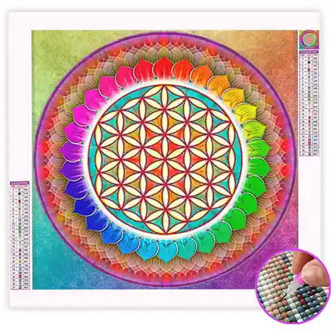 Broderie Diamant Fleur de Vie | My Diamond Painting