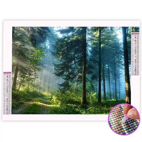 Broderie Diamant Forêt | My Diamond Painting