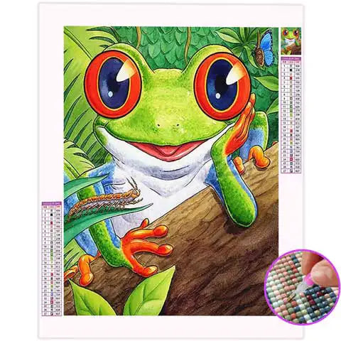 Broderie Diamant Grenouille | My Diamond Painting