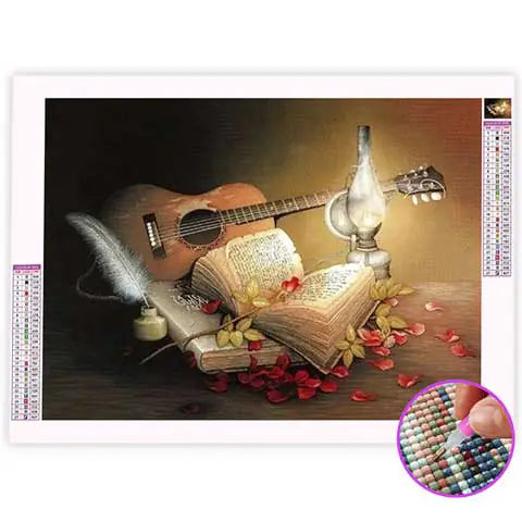 Broderie Diamant Guitare | My Diamond Painting
