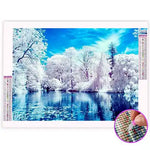 Broderie Diamant Hiver - Vignette | My Diamond Painting