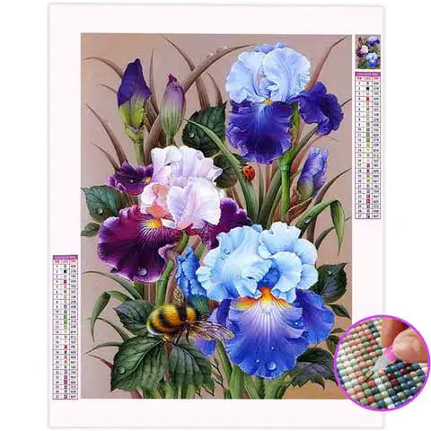 Broderie Diamant Iris | My Diamond Painting