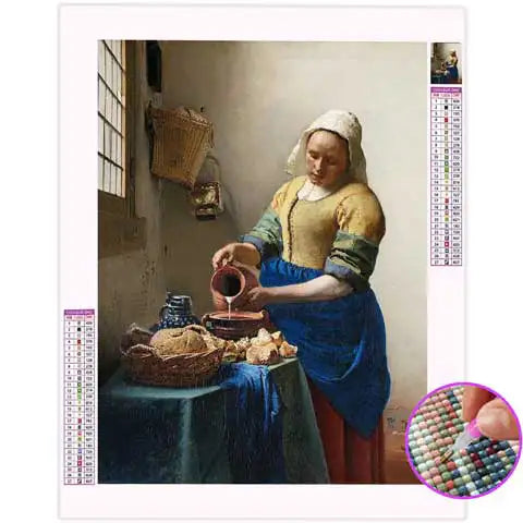 Broderie Diamant La Laitière | My Diamond Painting