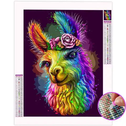 Broderie Diamant Lama | My Diamond Painting