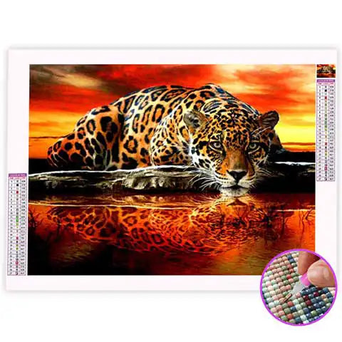 Broderie Diamant Léopard | My Diamond Painting