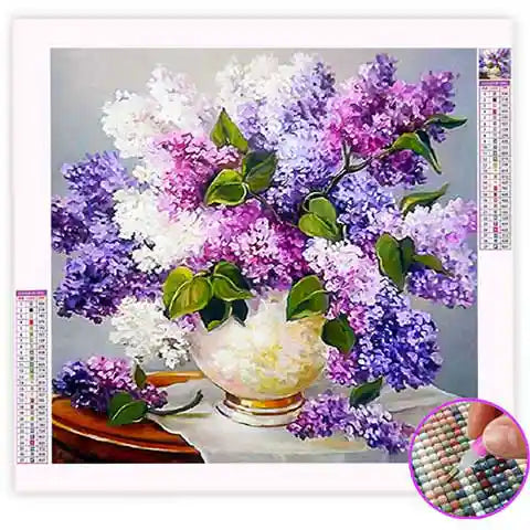 Broderie Diamant Lilas | My Diamond Painting
