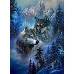 Broderie Diamant Loup Forêt | My Diamond Painting