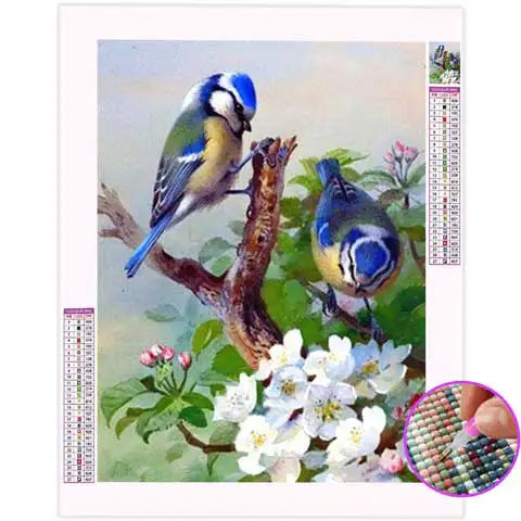 Broderie Diamant Mésange Bleue | My Diamond Painting