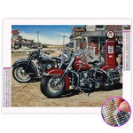 Broderie Diamant Moto Vintage - Vignette | My Diamond Painting