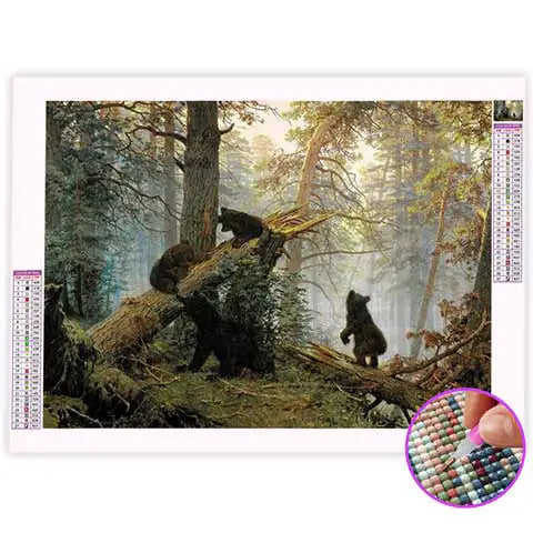 Broderie Diamant Ours | My Diamond Painting