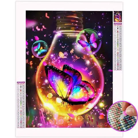 Broderie Diamant Papillon Magique | My Diamond Painting