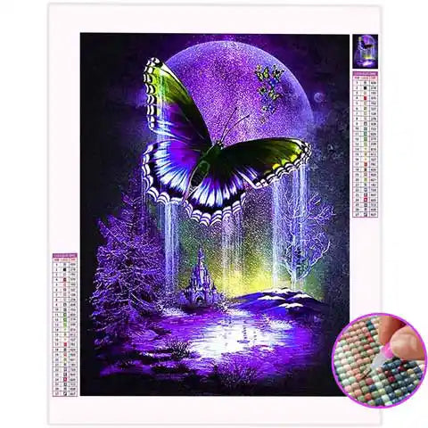 Broderie Diamant Papillon de Nuit | My Diamond Painting