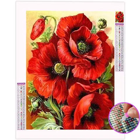 Broderie Diamant Pavot | My Diamond Painting