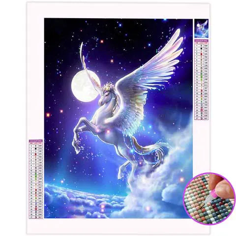 Broderie Diamant Pégase | My Diamond Painting