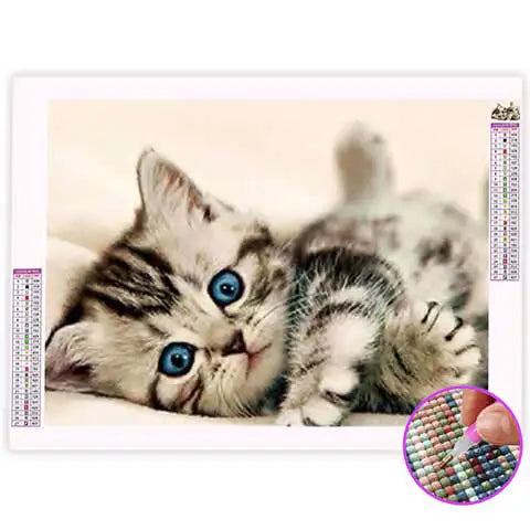 Broderie Diamant Petit Chat | My Diamond Painting