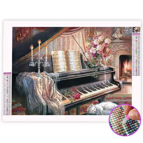Broderie Diamant Piano | My Diamond Painting