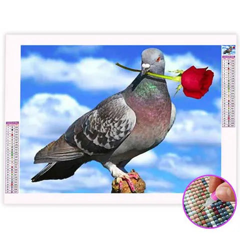 Broderie Diamant Pigeon | My Diamond Painting
