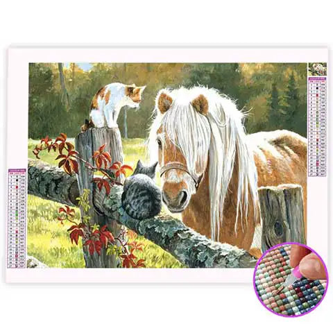 Broderie Diamant Poney | My Diamond Painting