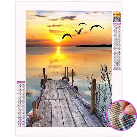 Broderie Diamant Ponton | My Diamond Painting