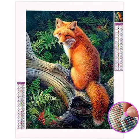 Broderie Diamant Renard | My Diamond Painting