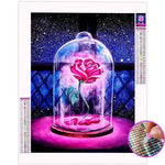 Broderie Diamant Rose Eternelle - Vignette | My Diamond Painting